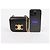 Céline Mini Clutch a Catena in Vitello Lucido Nero Borsa a Tracolla - vista 6