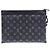 Clutch Louis Vuitton Eclipse To Go Cuero Marrón - vista 3