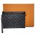 Clutch Louis Vuitton Eclipse To Go Cuero Marrón - vista 8
