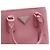 Prada Mini Tote e Borsa a Tracolla in Rosa con Logo - vista 11