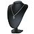 Collana Dior con pendente CD marrone metallo - vista 2