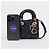 Dior Bolsa Lady Micro Black Cannage Lambskin - vista 13