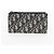 Dior Carteira longa Saddle em jacquard Oblique azul - vista 13