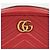 Gucci Mini Borsa a Tracolla GG Marmont Matelassé Rossa - vista 2