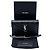 Autre Marque Borsa a tracolla Monogram Envelope Cassandra WOC Black Gold Chain - vista 3