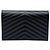 Autre Marque Borsa a tracolla Monogram Envelope Cassandra WOC Black Gold Chain - vista 5