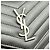 Autre Marque Borsa a tracolla Monogram Envelope Cassandra WOC Black Gold Chain - vista 8