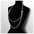 Chanel Collana Lunga da Donna Season Gold Crystal Star CC Pearl - vista 2