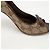 Escarpins à bout ouvert Gucci Marron en toile - vue 12