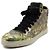 Gucci Sneakers alte GG Canvas Green Bloom - vista 2