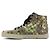 Gucci Sneakers alte GG Canvas Green Bloom - vista 4