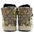 Gucci Sneakers alte GG Canvas Green Bloom - vista 7