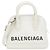 Balenciaga Mini Lederhandtasche Weiß