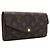 Louis Vuitton Cartera larga para mujer Monogram Sarah Wallet - vista 3