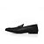 Gucci Mocassins à mors pour hommes en cuir noir