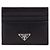Prada Portacarte Triangle in Saffiano