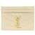 Autre Marque Tarjetero Cassandra Monogram Matelassé Gold