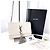 Autre Marque Borsa a tracolla Kate con nappe White - vista 3