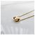 Hermès Mini Pop Women's Necklace Yellow Gold Blanc - view 9
