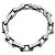 Louis Vuitton Bracciale a catena Monogram argento Misura