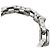 Louis Vuitton Bracciale a catena Monogram argento Misura - vista 3