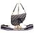 Dior Oblique Jacquard Saddle Tote Schultertasche