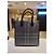 Burberry Borsa Tote Slim Vertical in Denim - vista 3