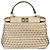 Fendi Peekaboo Intrecciato Schultertasche