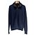 Loro Piana Cashmere Blouson Zip Jacke in Navy (Größe