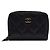 Chanel Klassischer Black Caviar Kartenhalter mit goldenem CC-Reißverschluss