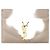 Autre Marque Monogram Kartenetui Dark Beige