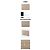 Autre Marque Monogram Kartenetui Dark Beige - Ansicht 2