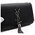 Autre Marque Borsa a tracolla e spalla Kate Tassel Small Chain Nera - vista 8