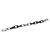 Louis Vuitton Bracciale a catena Monogram Silver Black Misura - vista 3