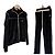 Céline Set Pantaloni e Giacca con Zip in Velluto Triope Black