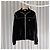Céline Set Pantaloni e Giacca con Zip in Velluto Triope Black - vista 2