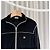 Céline Set Pantaloni e Giacca con Zip in Velluto Triope Black - vista 3