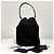 Prada Bolso bucket crossbody de nylon con logo triangular Negro - vista 5