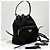 Prada Bolso bucket crossbody de nylon con logo triangular Negro - vista 7