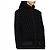 Fendi Giacca Bomber in Velluto con Cappuccio Nero - vista 7