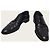 Louis Vuitton Scarpe Derby stringate da uomo Wall Street in Epi nero - vista 3