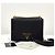 Prada Borsa a tracolla con catena in Saffiano Nera - vista 3
