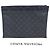 Clutch Louis Vuitton Apollo Grigio Scuro