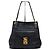 Miu Miu Vitello Phoenix Leder Schultertasche Schwarz