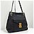 Miu Miu Vitello Phoenix Leder Schultertasche Schwarz - Ansicht 6