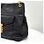 Miu Miu Vitello Phoenix Leder Schultertasche Schwarz - Ansicht 8
