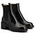 Botines Tod's de cuero negro - vista 4