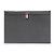 Thom Browne Portadocumenti piccolo in pelle Pebble Grain - vista 4