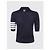 Polo Relaxed 4-Bar de lana Thom Browne Azul Marino - vista 6