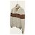 Moncler Strickpullover mit Rollkragen Logo Color Block Ivory Brown - Ansicht 2